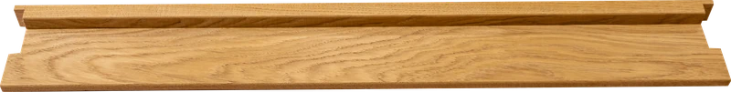 Ventilerad tröskel i lackad ek, bild ur katalogen